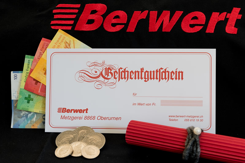 Geschenkgutschein-Berwert-Metzgerei